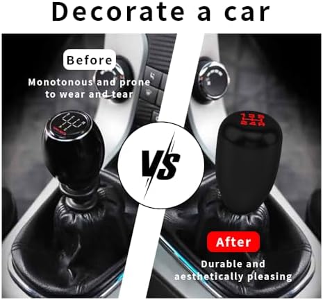 Car Gear Shift Knobs, Manual Gear Shift Knobs Replacement, Universal Car - Image 5