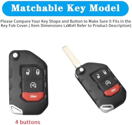 QBUC for Jeep Key Fob Cover - Image 2