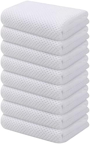 Kitinjoy 100% Cotton Waffle 8-Pack Kitchen Towels by Kitinjoy