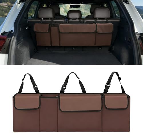 Car Trunk Organizer, Waterproof Backseat Hanging Large Storage by Unknown