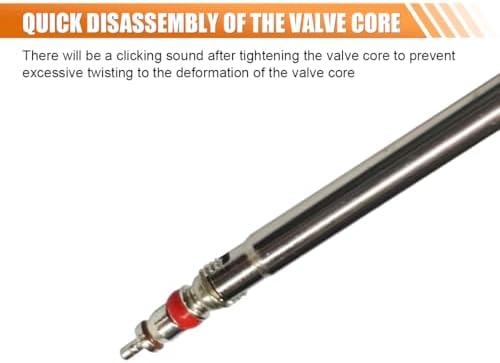 4PCS Tire Valve Core Torque Tool, Single Head Valve Core Removal Tool, Schrader - Image 4