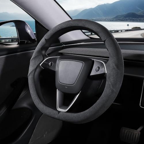 Steering Wheel Cover for Tesla Model Y 2025- Present/Model 3 Highland - Image 6
