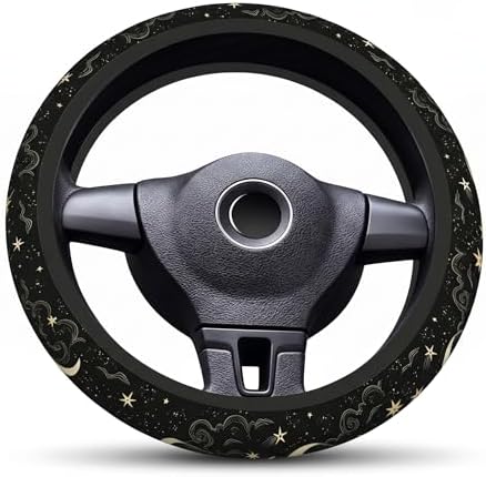 15 Inch Neoprene Steering Wheel Cover Non-Slip by Unknown