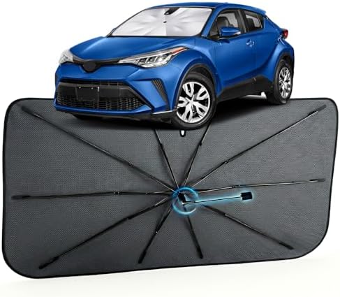 Car Windshield Sun Shade Umbrella by MakeLifeBetter
