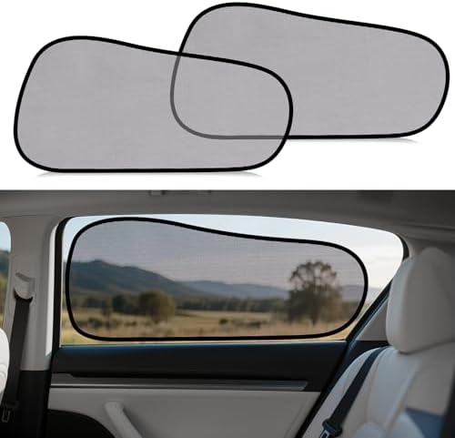 ZATOOTO Rear Car Window Shades for Tesla Model Y, Block 95% UV by ZATOOTO