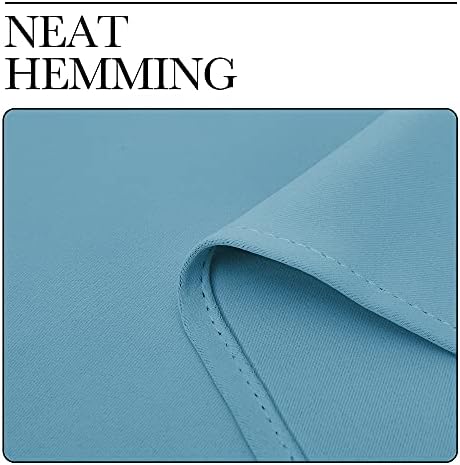 NICETOWN Teal Blue Blackout Curtains - Image 6