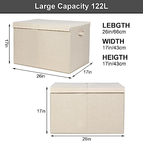 122L Large Toy Box Chest Storage - Image 3