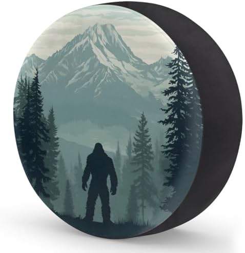 Bigfoot Spare Tire Cover 16in Spare Wheel Covers Tire Storage Cover - Image 2