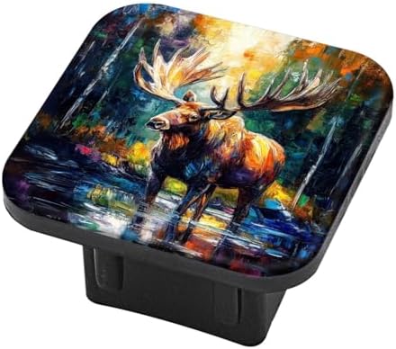 Hitch Cover Fits for 2-Inch Hitch, Moose - Image 2
