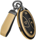 for Hyundai Key Fob Cover & Leather Keychain by Unknown