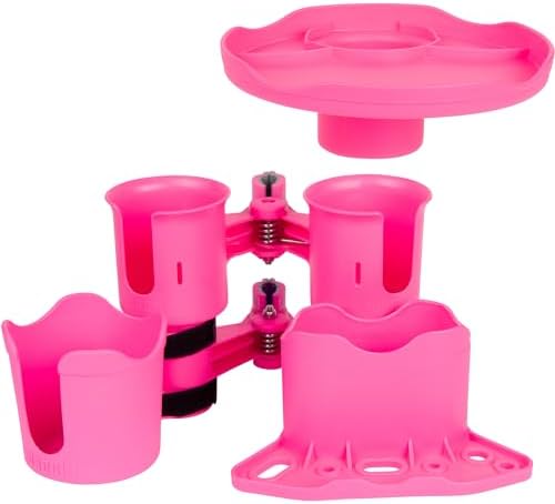ROBOCUP, Patented Clamp On Boat Cup Holder |Multifunction Dual Drink Caddy - Image 5