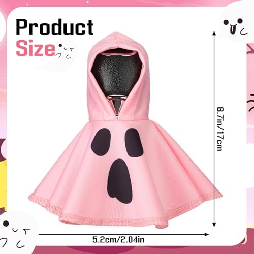 Wonderjune Halloween Car Gear Shift Hoodie Cover Decoration - Image 2
