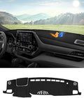 Autorder Dashboard Cover Mat for Toyota Highlander 2020 2021 2022 2023 2024 by Autorder