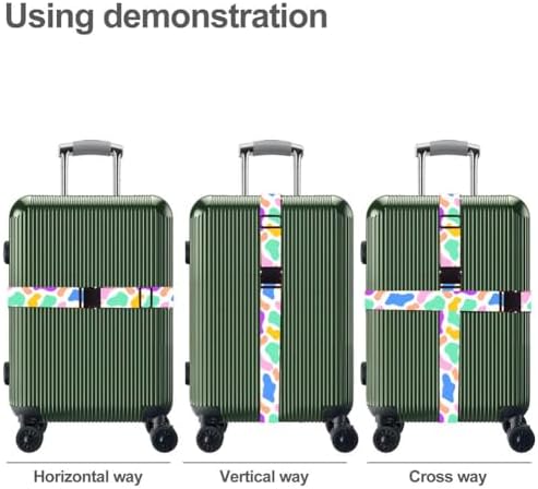 Luggage Straps for Suitcases TSA Approved Easy Pack Organized Suitcase Strap - Image 6