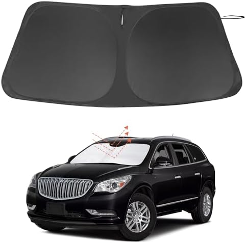 Windshield Sun Shade for 2010-2017 Buick Enclave Accessories by LHFLIVE