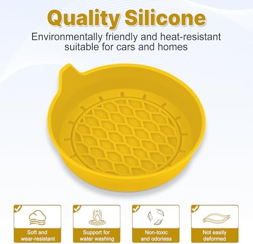 SINGARO Car Cup Holder Coaster, Silicone Cup Holder Insert, Universal Non-Slip - Image 6