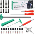 Valve Stem Quick Removal Tool Kit, Non-Dismount Tire Replacement by Prozwee