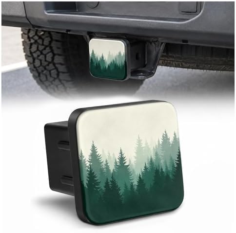 Trailer Hitch Covers Green Forest, Heavy Duty 2 Inch Hitch Cover by Unknown