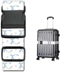 Luggage Straps for Suitcases, Heavy Duty Travel Belt by JYCardPKT