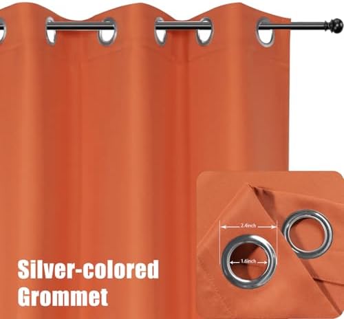 BONZER Outdoor Curtains for Patio Water Resistant - Image 2