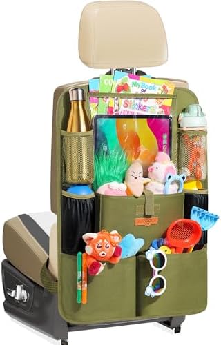 SURDOCA Car Organizers and Storage, Upgraded Car Seat Organizer by SURDOCA