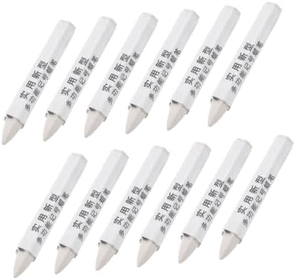 12pcs White Wax Tire Marking Pens by Ifundom