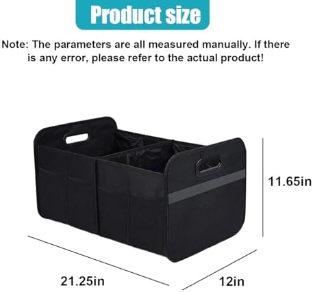 Foldable Car Trunk Organizer for Sedan SUV Truck - Image 2