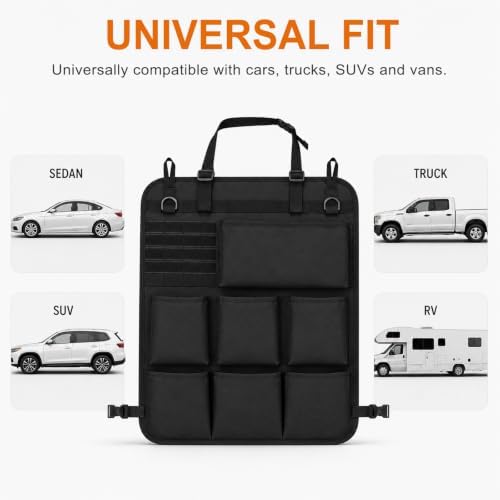 Car Seat Back Organizer, Backseat Car Organizer - Image 6