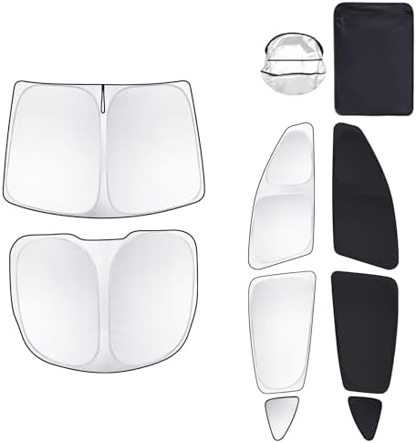 8PCS Window Shades for Tesla Model Y Juniper 2025-2026 Accessories, Car by Unknown