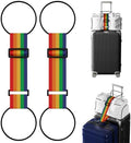 2 Pack Luggage Connector Straps–Add A Bag Hands-Free Suitcase Connector by Unknown