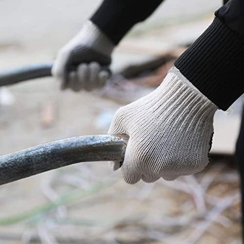 Evridwear Cotton Polyester String Knit Shell Safety Protection Work Gloves - Image 2