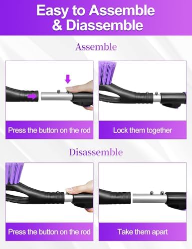 HEEYA Ice Scraper and Brush for Car, Extendable Snow Brush for Windshield - Image 6