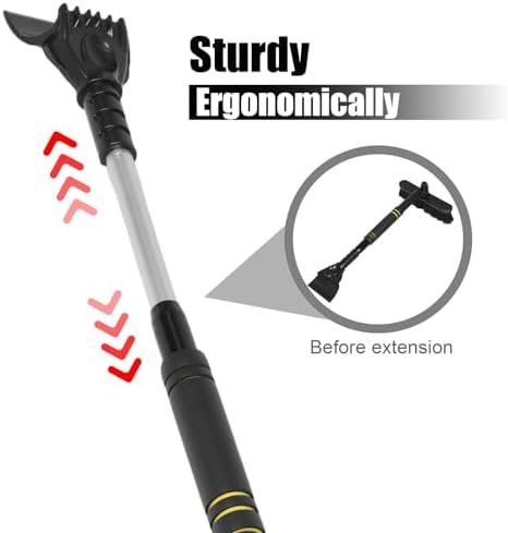 Extendable Ice Scraper Snow Brush - Image 3