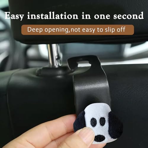 2Pack Cat Car Seat Headrest Hook Car Purse Hook Cars Seat Hooks - Image 3