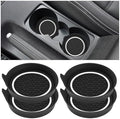HZEL 4PCS 2.75 Inch PVC Car Cup Holder Coasters by Unknown