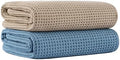 MICROFI New Microfiber Waffle Bath Towels, 2 Pieces, Fast Drying, Lint Free 430 by Unknown