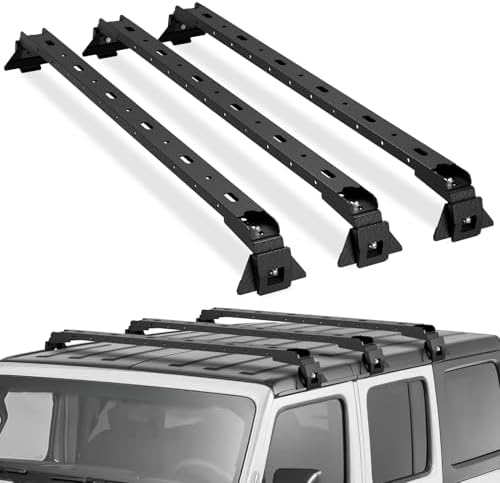3 Crossbars 400 lbs Heavy Duty Roof Rack Crossbars by XOOKUN