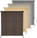 AOSKY Cordless Patio Roll Up Blinds by AOSKY
