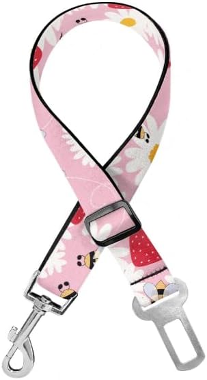 Adjustable Dog Car Seat Belt: 22.2-38.2 Inch Travel Safety Dog Car Harness by Unknown