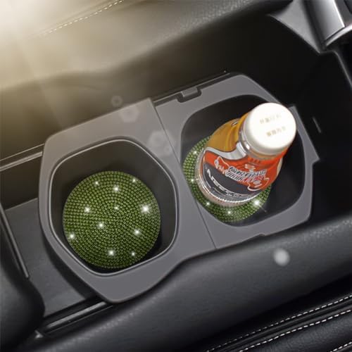 Osilly 2PCS 2.75 Inch Rhinestone Cup Holder Coasters - Image 6