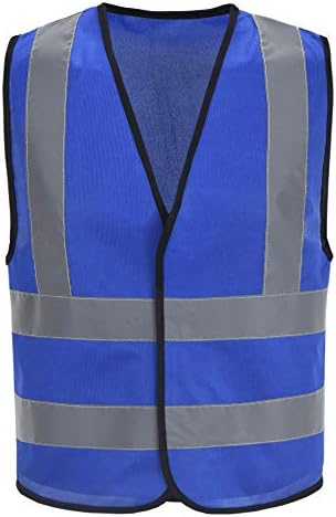 AYKRM 12 colour High visibility viz vest hi vis viz reflective work by AYKRM