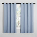 NICETOWN Blackout Curtains for Living Room 2 Panels 55" x 68" Vintage Blue by NICETOWN
