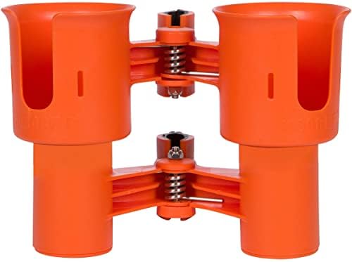 ROBOCUP, Patented Clamp On Boat Cup Holder |Multifunction Dual Drink Caddy - Image 6