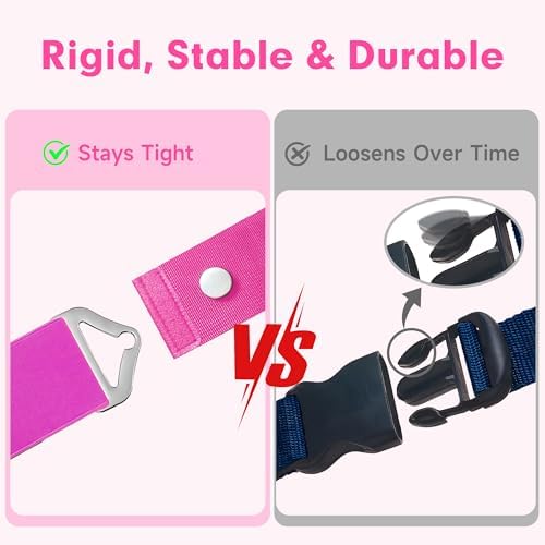 2-in-1 Travel Belt for Luggage Over Handle, Luggage Belt for Carry on Bag - Image 5