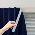Portable Light Blocking Curtains Self-Stick Design, Removable Adhesive Window by Sovtfides