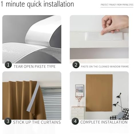 Instant Blackout Window Curtain - Image 4