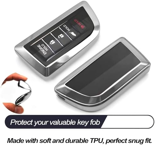 MECHCOS Fit for 5 Buttons Acura Integra MDX RDX TLX Key Fob Cover Case Remote - Image 3