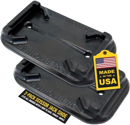 Stromberg Carlson RV Jack Pads – 2-Pack Scissor Jack Shoe by StrombergCarlsonProductsInc