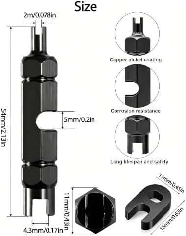 4 Pcs Bicycle Valve Core Remover Tool, Repair Tool - Image 3