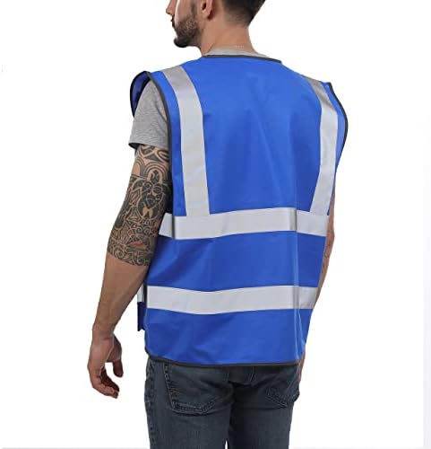 Dib Safety Hi Vis Reflective Safety Vest - Image 2